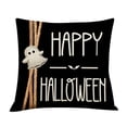 thumbnail image 2 of Fiudx Ofertas Relámpago Funda De Almohada Con Estampado De Lino Para Halloween, Funda De Almohada Con Estampado De Sofá Para El Hogar, 2 of 3