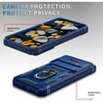 thumbnail image 5 of KOMI Case for Pixel 8, Slide Lens Protective Case Shockproof Impact Resistant with Kickstand Cover Case for Google Pixel 8 Dark Blue, 5 of 5