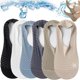 thumbnail image 1 of Calcetines de malla de seda de hielo de alta gama, calcetines de barco invisibles ultrabajos y finos, antideslizantes, transpirables, finos, invisibles, 1 of 7