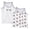 White B, variant on Asxite Toddler Girls Tank Top Print Sleeveless Crew Neck Casual Breathable Summer Blouses 2PC 0-10Y