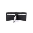 thumbnail image 2 of Cartera Karla Hanson para hombre, con bloqueo RFID, de piel, plegable, color negro, 2 of 6