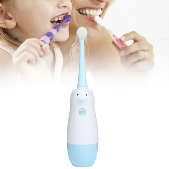 Cepillo de dientes eléctrico para bebés, cepillo de dientes eléctrico para niños, cepillo de dientes eléctrico de pelo suave y suave, cepillo de dientes eléctrico para niños, tecnología de vanguardia