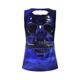 thumbnail image 5 of Fotbe Steel Skull Womens Loose Fit Casual Flowy Slim-Fit Tank Tops Athletic Round Neck Trendy Sleeveless Summer Tops for Gym and Yoga-XX-Large, 5 of 9