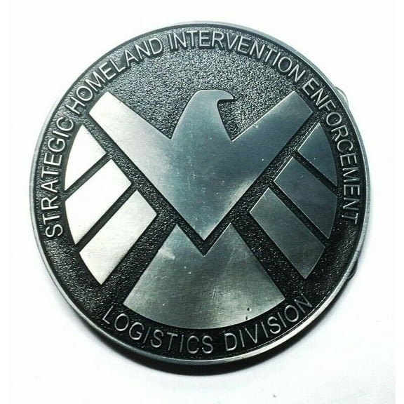 Agents of Shield Homeland Pewter Finish Belt Buckle