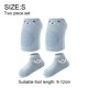 thumbnail image 2 of Rodilleras antideslizantes para gatear para bebés y calcetines antideslizantes para bebés Protector de rodilla para niños pequeños, 2 of 5
