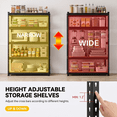 thumbnail image 4 of TrumanPick Garage Shelving Unit 5 Tier Adjustable Storage Shelves Metal Shelf Rack for Basement Pantry Kitchen, 11.9"D x 27.9"W x 58.9"H, 4 of 5