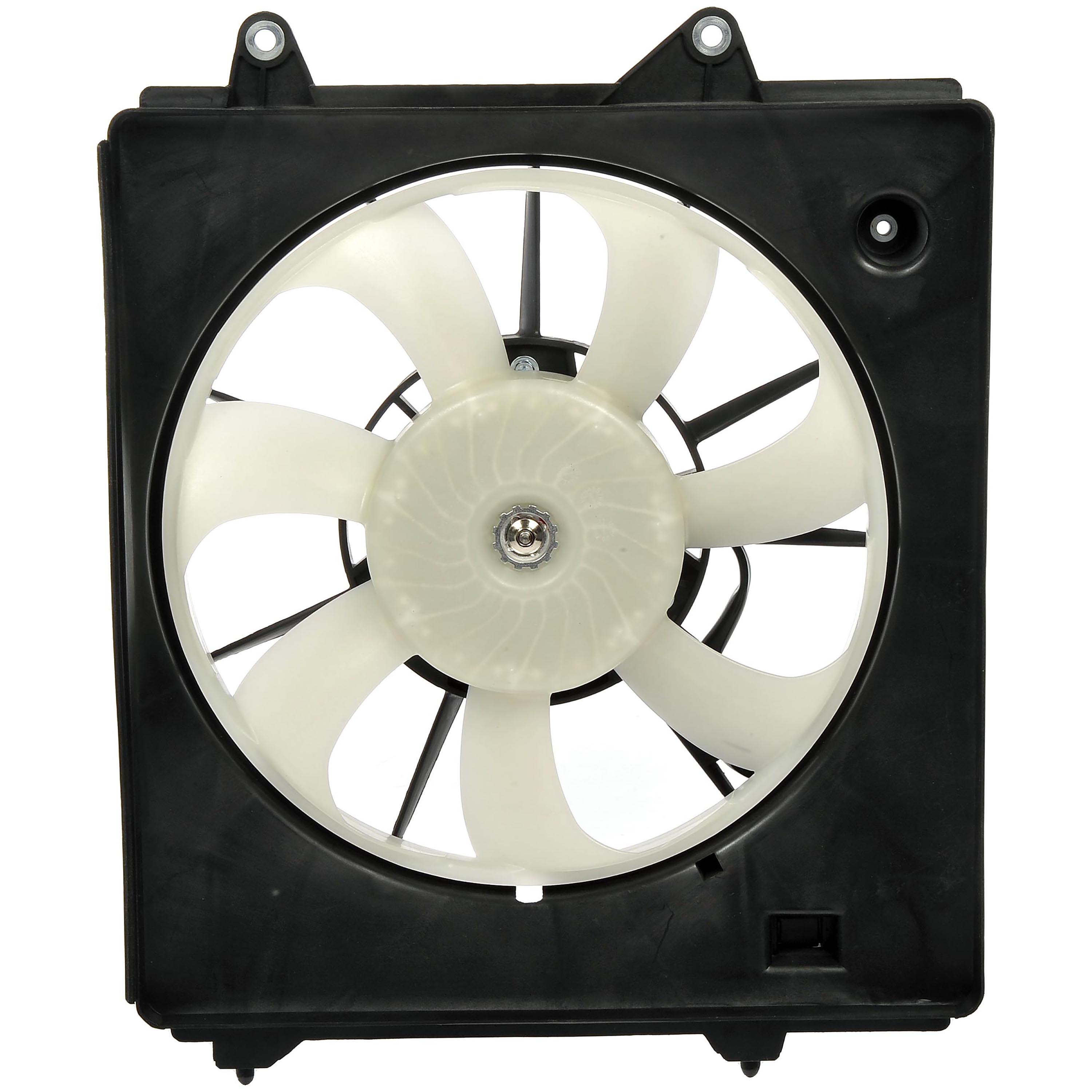 Dorman 621-375 Passenger Side A/C Condenser Fan Assembly Compatible with Select Honda Models Fits select: 2015-2020 HONDA FIT