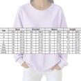 thumbnail image 2 of Women Colorful Polka Dot Crewneck Sweatshirt, Drop Shoulder Long Sleeve Loose Fit Casual Pullover Tops for Fall, XL, 2 of 3