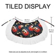 thumbnail image 5 of Ladybird Stylish Chiffon Beach Skirt for Women - for a Day at the Beach, 5 of 6