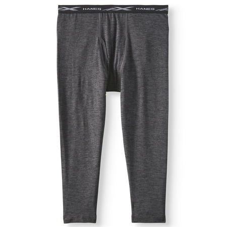 Hanes Boy's 4-way Stretch Pants Baselayer Space Dye Underwear (Little Boys & Big Boys)