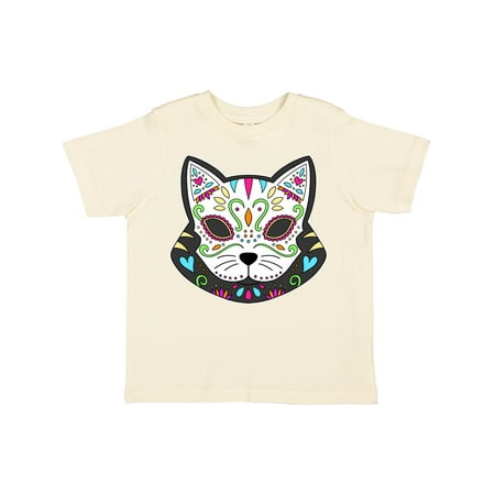 

Inktastic Cinco De Mayo Cat Sugar Skull Boys or Girls Toddler T-Shirt