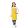 thumbnail image 1 of TOPTIE Kids Aprons with Pocket & Adjustable Strap, Child Chef Bib Apron for Kitchen Cooking Baking Painting-Yellow-L, 1 of 8
