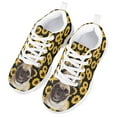 thumbnail image 3 of Pzuqiu Pug Dog Sneakers for Girls Size 11.5 Sunflower Black Boys Tennis Shoes Outdoor Athletic Running Shoes Lightweight Comfortable School Shoes, 3 of 5