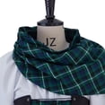thumbnail image 5 of Traditional Scottish Plaid Dress Highland Renaissance Costume Reenactment Christmas Gown Retro Tartan Dress, 5 of 7