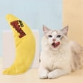 thumbnail image 5 of Banana Catnip Toy to Make Cats Alleviate Worries Fatigue, 5 of 5