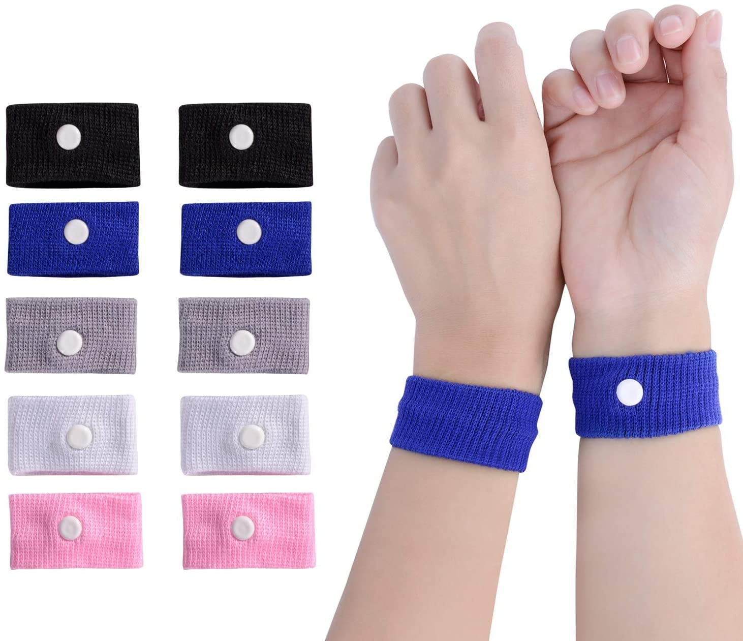 Details about   2X ANTI NAUSEA MORNING SICKNESS MOTION TRAVEL SICKNESS WRIST BANDS CAR SEA PLANE 