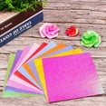 thumbnail image 1 of FOMIYES 100pcs Glitter Paper Assorted Color for Giving, 1 of 6