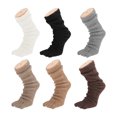 thumbnail image 3 of Unique Bargains 1 Pair Five Toe Socks Soft Thickening Warmth Socks for Women  Brown, 3 of 6