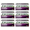 Excedrin Tension Headache Caplets, 100 ea (Pack of 6)