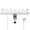 White, variant on VILONG Desk Clamp Power Strip USB C, 40W Total Fast Charging Station, 1200J Surge Protector, Tabletop Edge Mount, 6ft Power Cable, Black(ETL Listed)
