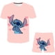 thumbnail image 1 of Conjuntos de ropa de punto de Disney para niños, ropa de verano para bebés, camiseta de manga corta para niñas y pantalones, trajes de 2 uds, ropa para niños de 1 a 1412M Gao Jinjia LED, 1 of 2