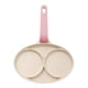 thumbnail image 3 of Sartén para Tortilla Mini Antiadherente 2 Orificios Utensilios () Rosa, 3 of 4