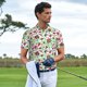 thumbnail image 3 of Balery Paisley Camisa Polo de Hombre con Estampado, de Manga Corta y Tejido Medio, Camisa Tipo Golf Polo-3X-Large, 3 of 6