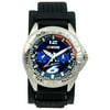 NASCAR Mark Martin Men's Multifunction Water Resistant Sport Watch, Blue Dial