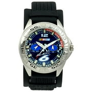 NASCAR Mark Martin Men's Multifunction Water Resistant Sport Watch, Blue Dial