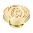 thumbnail image 3 of Uxcell Alphabet O Wax Seal Stamp Initial Letter Sealing Wax Stamp Classic Retro Brass Head, 3 of 6