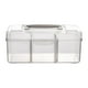thumbnail image 4 of Caja de medicamentos, organizador de medicamentos, botiquín de primeros auxilios para escritorio familiar y oficina. Tamaño pequeño separado, 4 of 9
