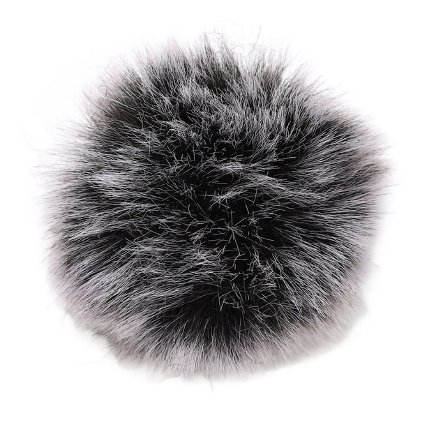 Protector De Viento Para Micrófono De Solapa Pantalla Antiviento Peluda