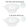 thumbnail image 4 of 4Pcs 400 Mesh Food Filter Strainer, 5.9in Nylon Fine Mesh Sieve Drainer for Oils, 4 of 6