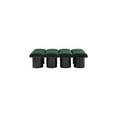 thumbnail image 7 of Meridian Furniture Pavilion Green Boucle Fabric Bench, 7 of 7