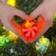 thumbnail image 5 of Guirnalda de luces LED navideñas de caramelo, 1,5 m, multicolor, pequeñas luces colgantes | Tira de luces decorativas navideñas con forma de caramelo para exterior e interior | Decoración festiva, 5 of 6