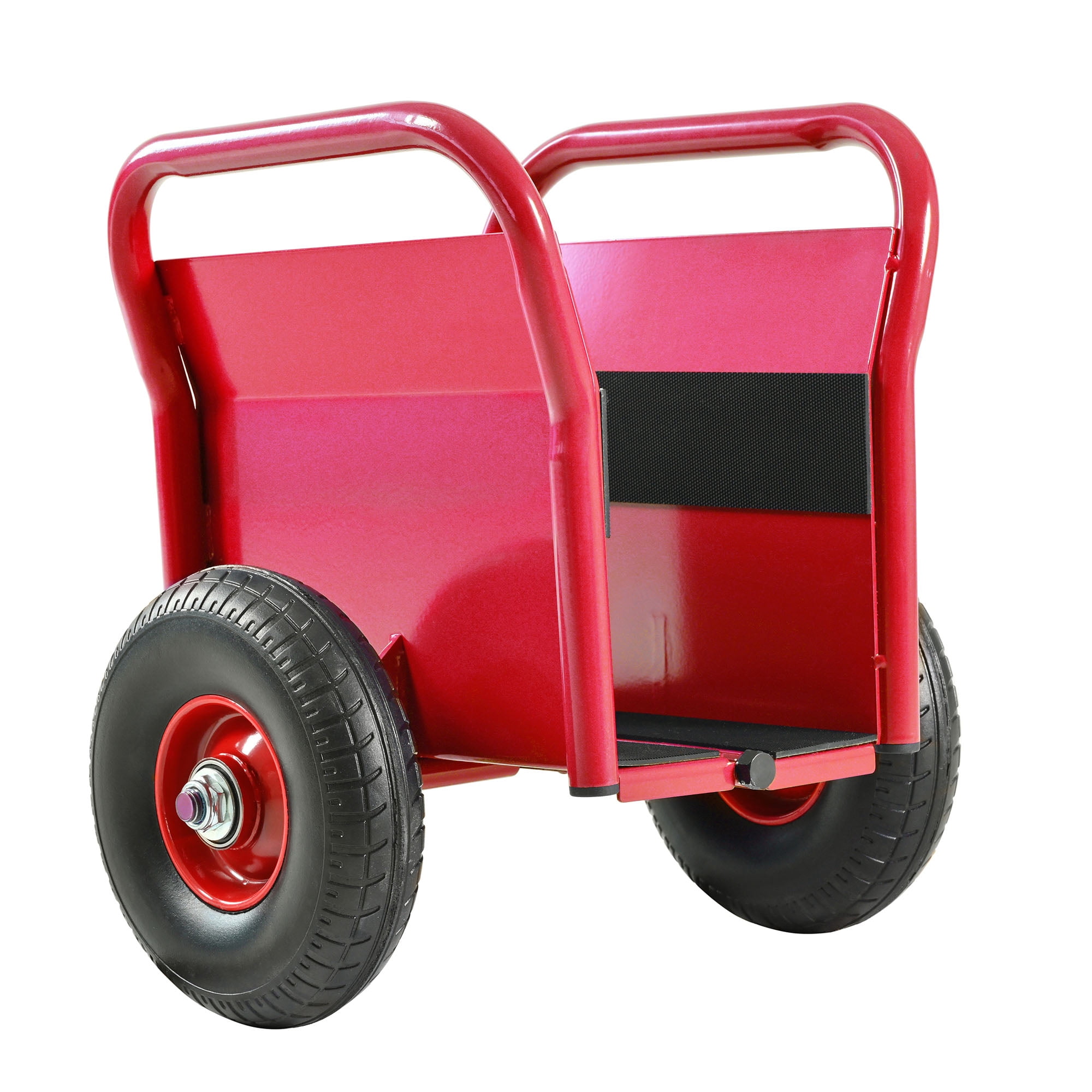 Heavy Duty Panel Dolly, Slab Dolly, Two Nice Handles, 10" Solid Rubber Tires, Super Weight 1000 LBS, All-Terrain Movement for Heavy Drywall Sheet & Door Material
