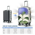 thumbnail image 6 of Fotbe Vintage Flower Luggage Cover Protector,Suitcase Protector,Scratch and Dirt Resistant,Fits 18-32 Inch Luggage-Medium, 6 of 9