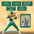 thumbnail image 2 of Power Rangers Couverture en Molleton Vert Ranger – Mesure 60 X 45 Pouces, 2 of 9