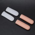 thumbnail image 3 of Finger Sleeve, 4pcs Skin Color Finger Protector Relieve Joint Pain  For Handwriting Working, 3 of 8