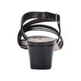 thumbnail image 6 of Walking Cradles Wc Lettie Women Dress Sandals In Black Cashmere Leather, 6 of 7