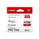 thumbnail image 1 of Depósito de tinta Canon PFI-4100 rojo genuino para imagePROGRAF PRO-1100, 1 of 1