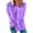Purple##1, variant on Jsaierl Sweatshirt for Women Plus Size Solid Color Print Sweatshirts Round Neck Tunic Pullover Tops Oversized Long Sleeve Shirts Winter Saving