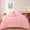 Light Pink-Queen, variant on Black Queen Faux Fur Plush Bedding Set