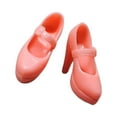 thumbnail image 2 of Dalazy Chaussures de Poupée Talons Hauts Élégants Accessoires pour Poupée 1/6 Fille Rose 1Set, 2 of 6