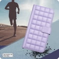 thumbnail image 6 of Wallet Case for iPhone 16 Plus with Wrist Strap & Shoulder Strap, Multiple Card Slots Folio Purse PU Leather Stand Full Body Protection Phone Case Cover for iPhone 16 Plus,  Purple, 6 of 7