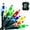 Multicolor, variant on Morttic Battery Operated Christmas Lights LED - 50 LED Mini Multicolor String Lights 16FT 8 Lighting Modes Indoor Xmas Wreath Lights Waterproof for Christmas Tree Decoration Outdoor Garden Party Decor