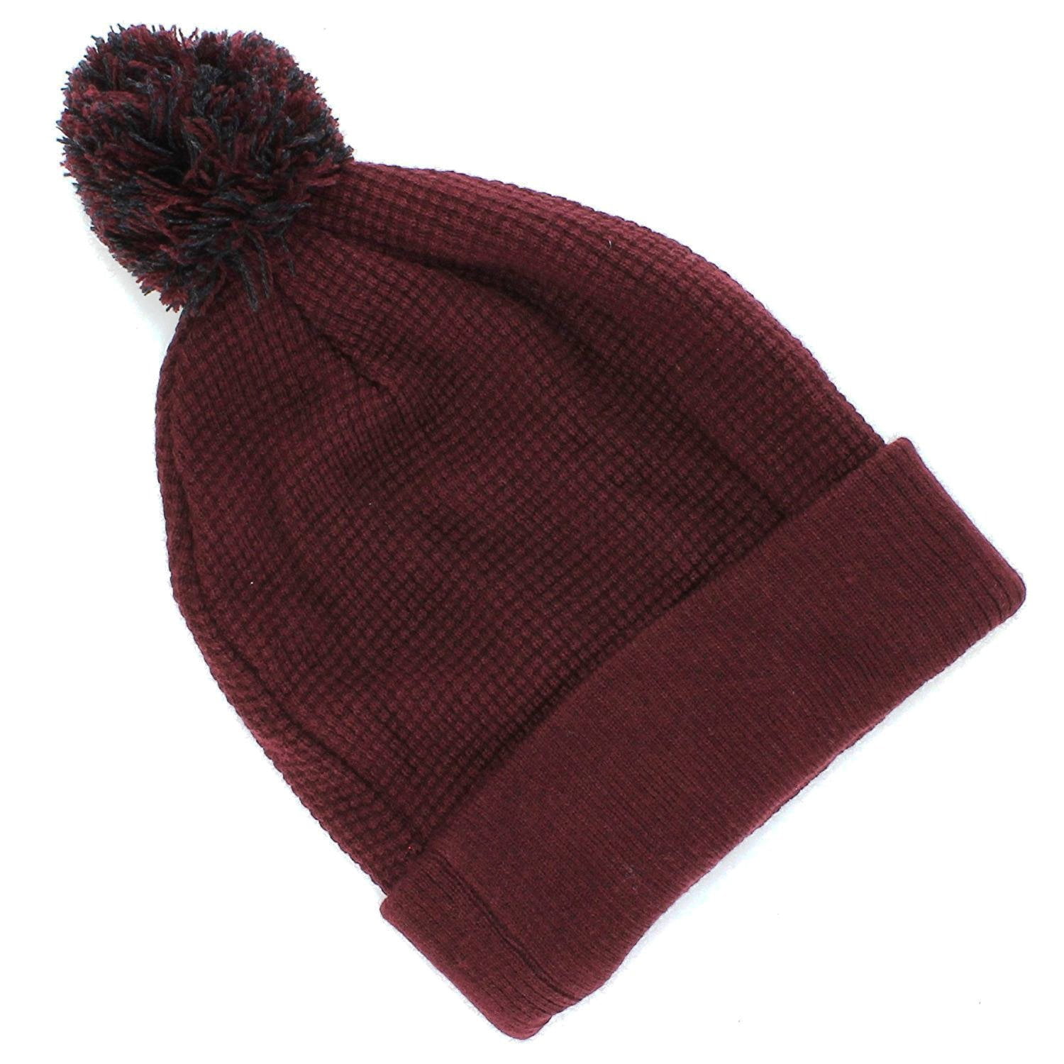 Winter Knit Beanie Hat Warm Wool Hat 