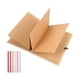 thumbnail image 1 of Álbum de papel Kraft, estilo acordeón vintage, álbum de recortes de bricolaje, manualidades, día del aniversario de bodas, 1 of 5