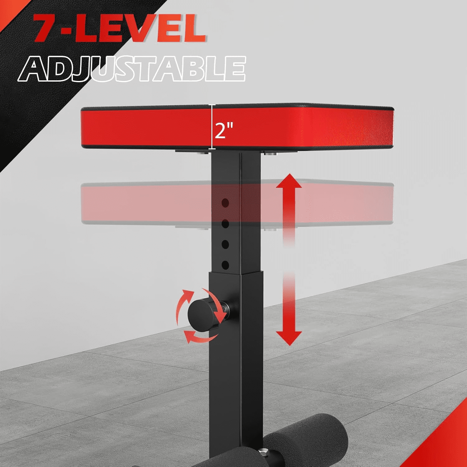 2-in-1 Upgrade Bicep Tricep Curl Machine with Foot Pedal and Adjustable Seat, Plate Loaded Preacher Curl Bench Seated Arm Isolated, Bicep Curl and Triceps Extension Machine for Home Gym Workout