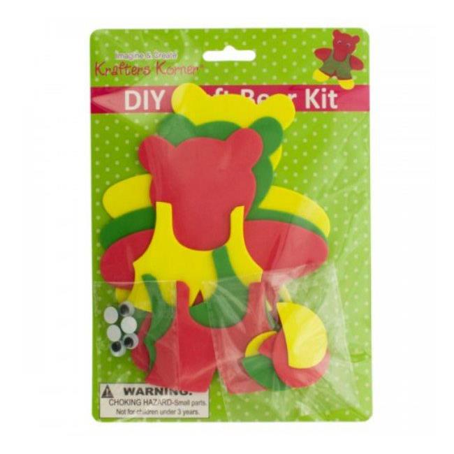 foam teddy bear craft